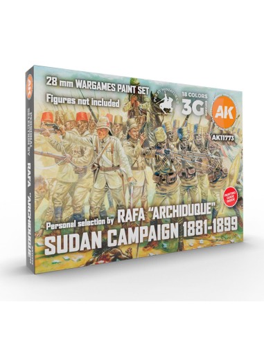 SUDAN CAMPAIGN 1881-1899 - SIGNATURE SET BY RAFA ARCHIDUQUE 