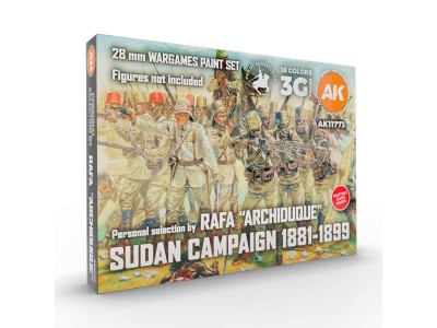 SUDAN CAMPAIGN 1881-1899 - SIGNATURE SET BY RAFA ARCHIDUQUE 