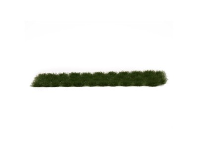 DARK GREEN TUFTS 6MM 