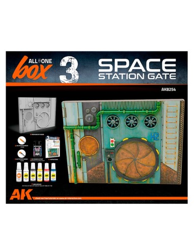 ALL IN ONE SET -BOX 3-SPACE STATION GATE 