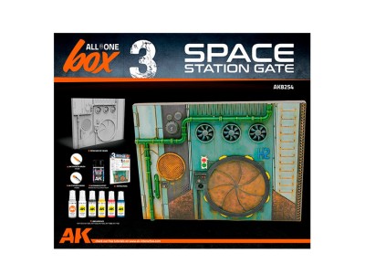 ALL IN ONE SET -BOX 3-SPACE STATION GATE 