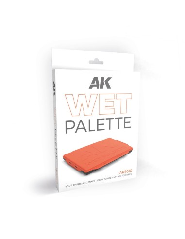 WET PALETTE (Includes 40 papers sheets + 2 wipes) 