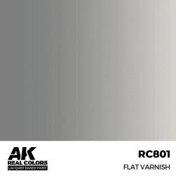 Real Colors: Flat Varnish 17 ml.  2
