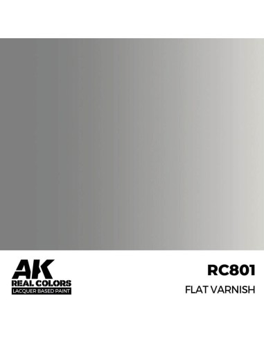 Real Colors: Flat Varnish 17 ml. 
