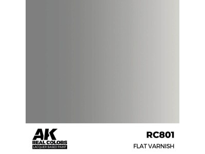Real Colors: Flat Varnish 17 ml. 