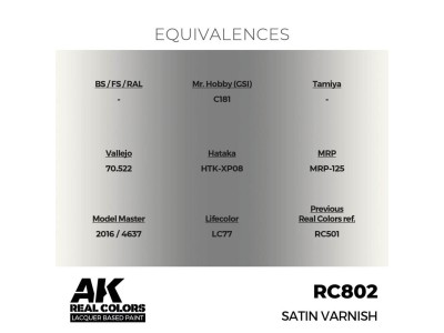 Real Colors: Satin Varnish 17 ml. 