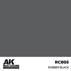 Real Colors: Rubber Black 17 ml.  2