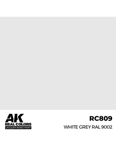 Real Colors: White Grey RAL 9002 17 ml. 