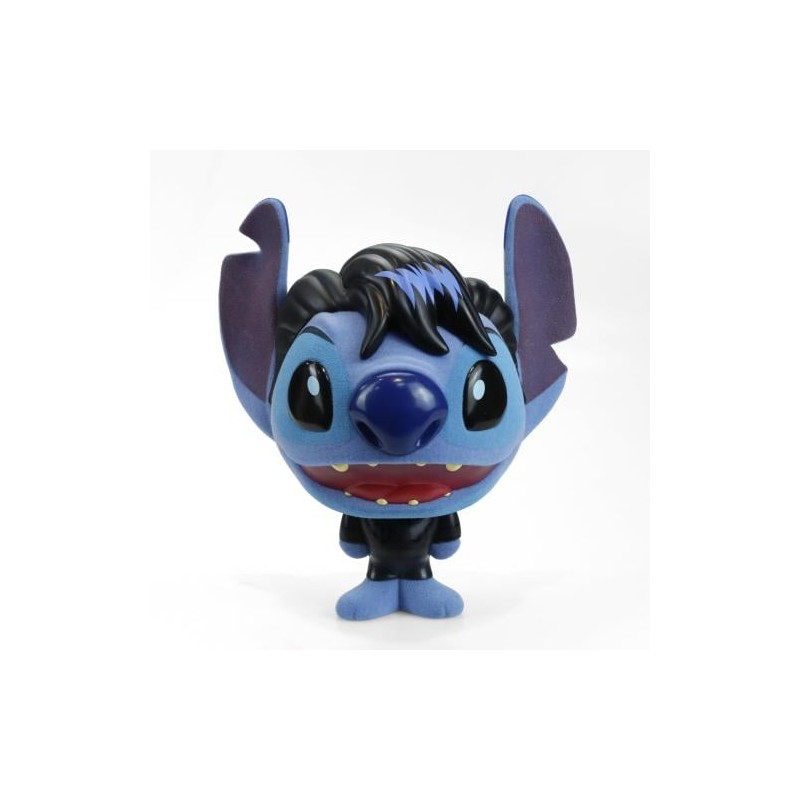 STITCH - Elvis Singer - Figurine Bhunny Flocked Vinyl - 10cm