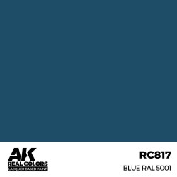 Real Colors: Blue RAL 5001 17 ml.  2