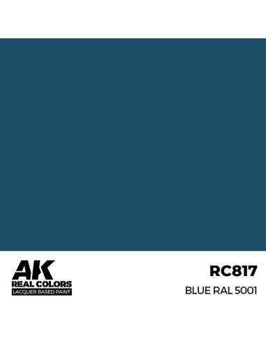 Real Colors: Blue RAL 5001 17 ml. 