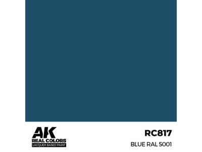 Real Colors: Blue RAL 5001 17 ml. 