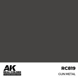 Real Colors: Gun Metal 17 ml.  2