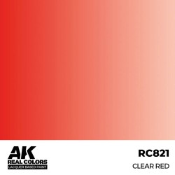 Real Colors: Clear Red 17 ml.  2