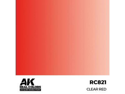 Real Colors: Clear Red 17 ml. 