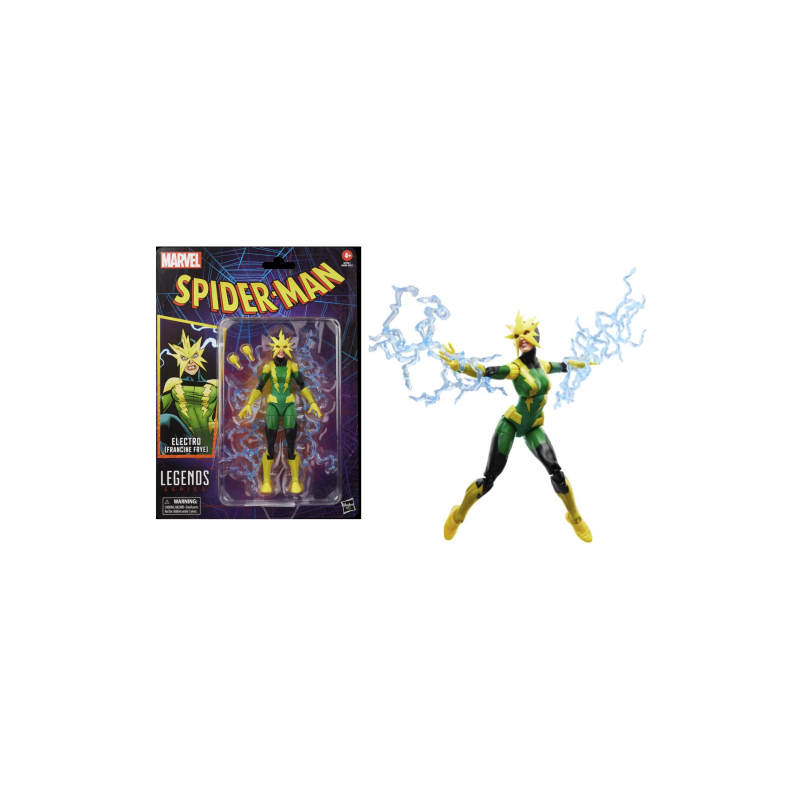 MARVEL - Electro (Francine Frye) - Figurine Legends Series 15cm