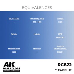 Real Colors: Clear Blue 17 ml. 