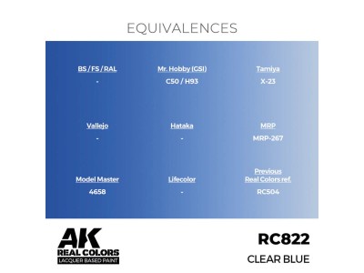 Real Colors: Clear Blue 17 ml. 