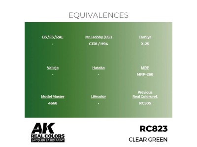 Real Colors: Clear Green 17 ml. 