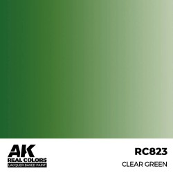 Real Colors: Clear Green 17 ml.  2