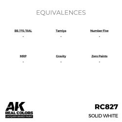 Real Colors: Solid White 17 ml. 