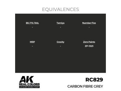 Real Colors: Carbon Fibre Grey 17 ml. 