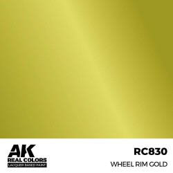 Real Colors: Wheel Rim Gold 17 ml.  2