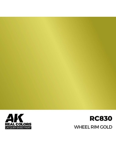 Real Colors: Wheel Rim Gold 17 ml. 