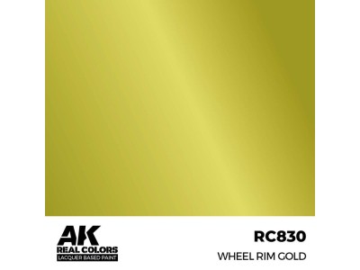 Real Colors: Wheel Rim Gold 17 ml. 