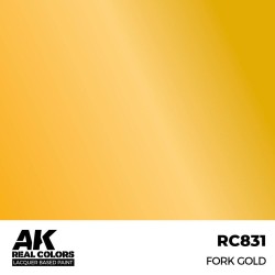 Real Colors: Fork Gold 17 ml.  2