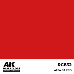 Real Colors: Alfa BT Red 17 ml.  2