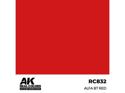 Real Colors: Alfa BT Red 17 ml. 