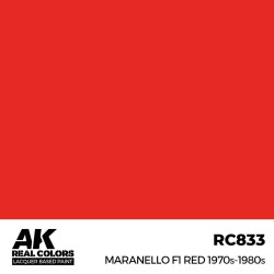 Real Colors: Maranello F1 Red 1970s-1980s 17 ml.  2