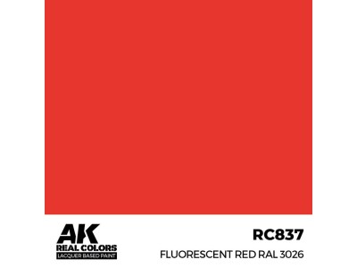 Real Colors: Fluorescent Red RAL 3026 17 ml. 