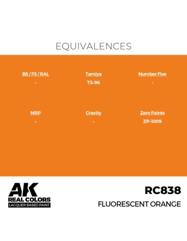 Real Colors: Fluorescent Orange 17 ml. 