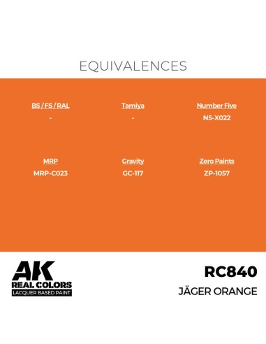 Real Colors: Jäger Orange 17 ml. 