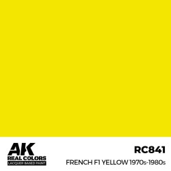 Real Colors: French F1 Yellow 1970s-1980s 17ml.  2