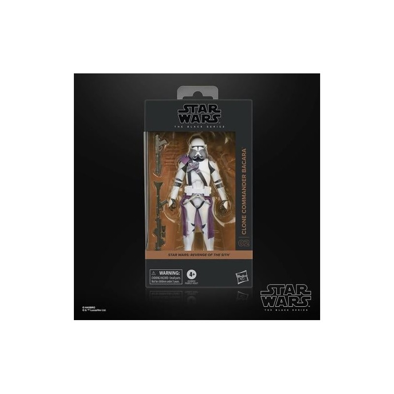 STAR WARS - Clone Commander Bacara - Black Series Figurine 15cm