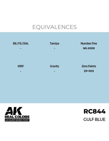 Real Colors: GULF Blue 17 ml. 