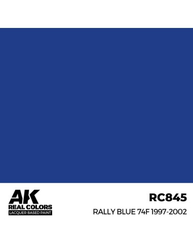 Real Colors: Rally Blue 74F 1997-2002 17 ml. 