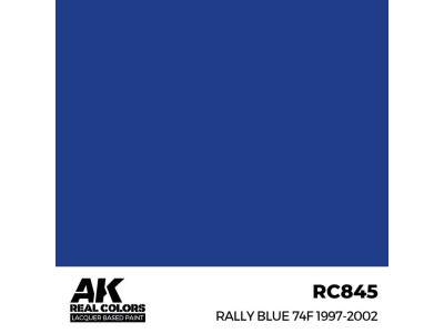 Real Colors: Rally Blue 74F 1997-2002 17 ml. 