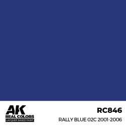 Real Colors: Rally Blue 02C 2001-2006 17ml.  2