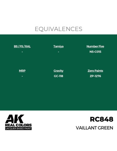 Real Colors: Vaillant Green 17 ml. 