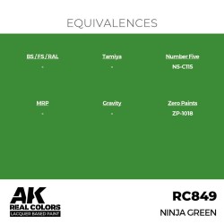 Real Colors: Ninja Green 17 ml. 