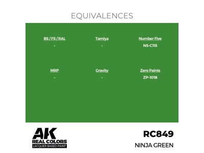 Real Colors: Ninja Green 17 ml. 