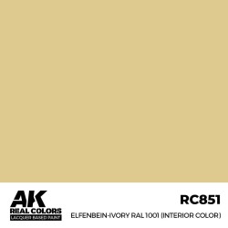 Real Colors: Elfenbein-Ivory RAL 1001 (Interior Color) 17 ml.  2
