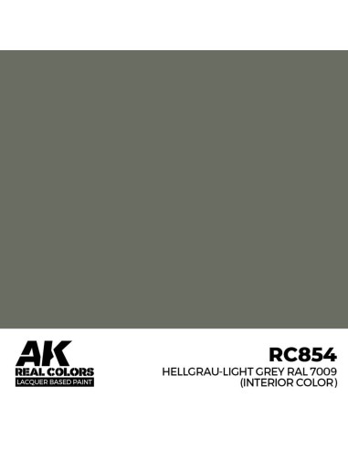 Real Colors: Hellgrau-Light Grey RAL 7009 (interior color) 17 m 