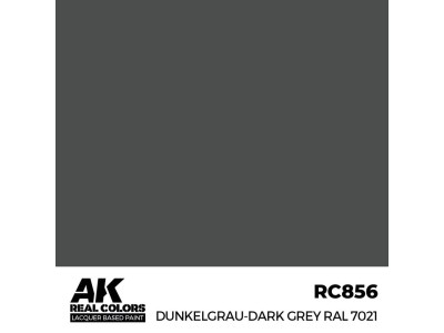 Real Colors: Dunkelgrau-Dark Grey RAL 7021 17 ml. 