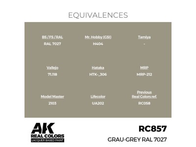 Real Colors: Grau-Grey RAL 7027 17 ml. 