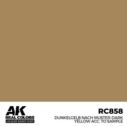 Real Colors: Dunkelgelb Nach Muster-Dark Yellow acc. to Sample  2